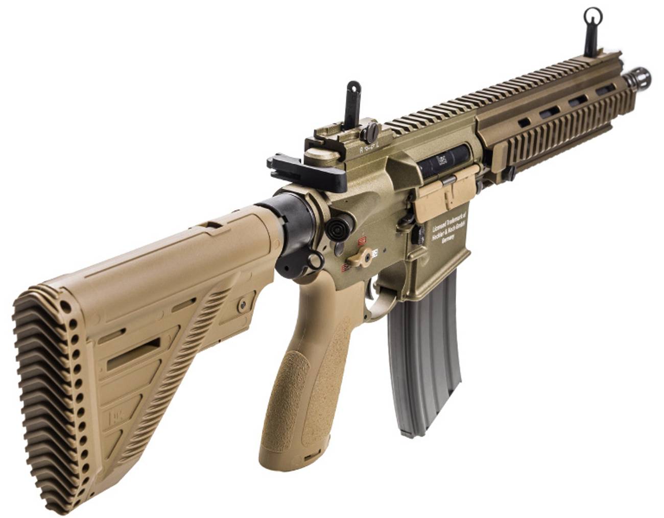 Heckler & Koch HK416 A5 - AEG Proline - RAL8000 - Game-On.no