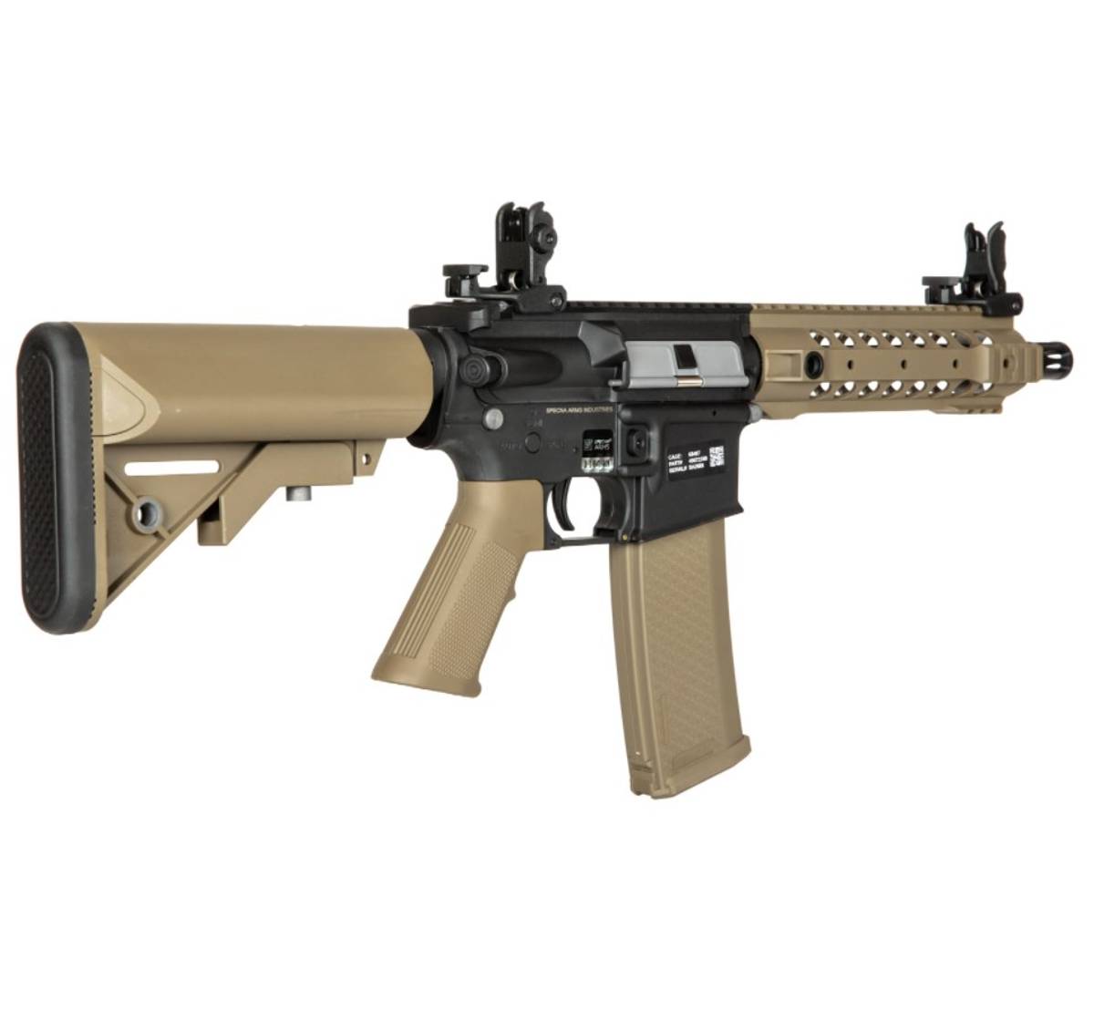 Specna Arms F01 FLEX Elektrisk Softgunrifle Tan Pakke GameOn.no
